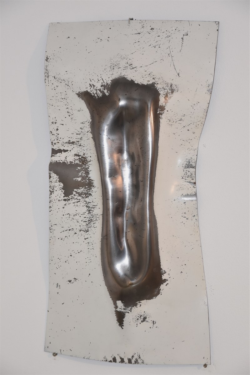 Jeremy Wegscheider: o.T., 2018, Stahl