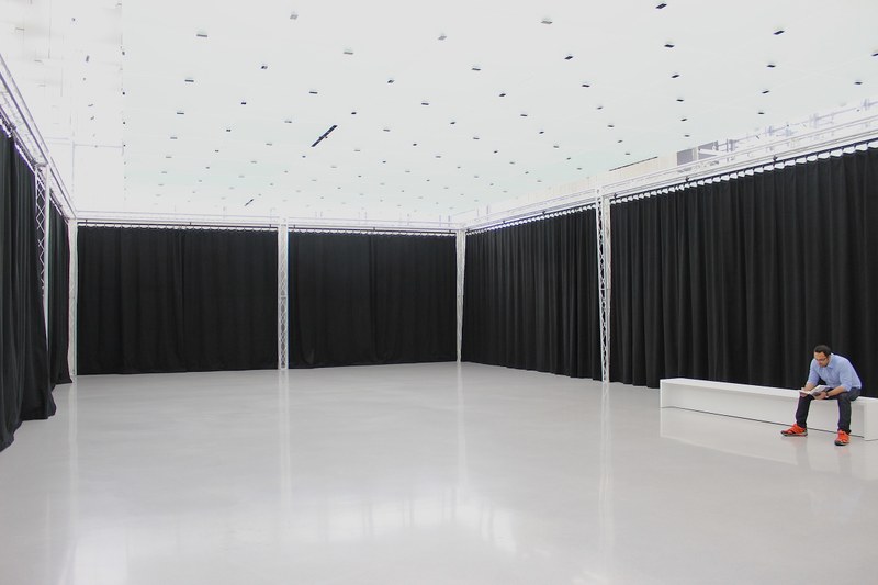 Ausstellungsansicht im 2. OG des KUB