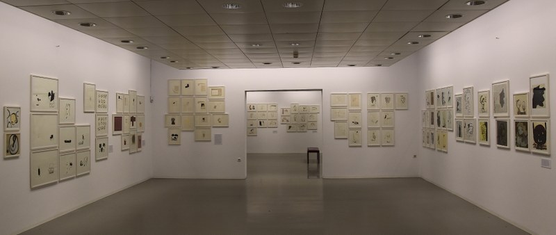 Gesine Probst-Bösch: Blick in die Dock 20 Ausstellung (© Karlheinz Pichler)