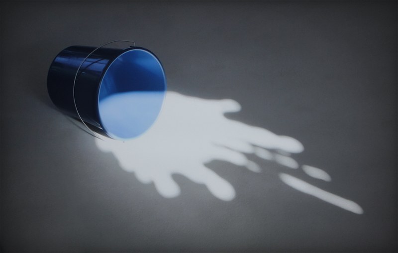 Liddy Scheffknecht: "Spot". Leuchtkasten, 2013