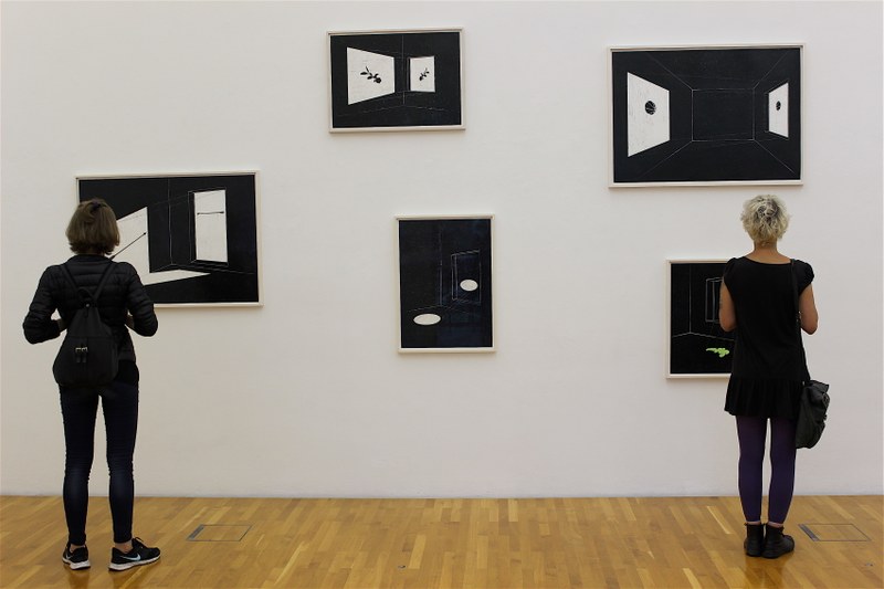 Liddy Scheffknecht: Blick in die Ausstellung