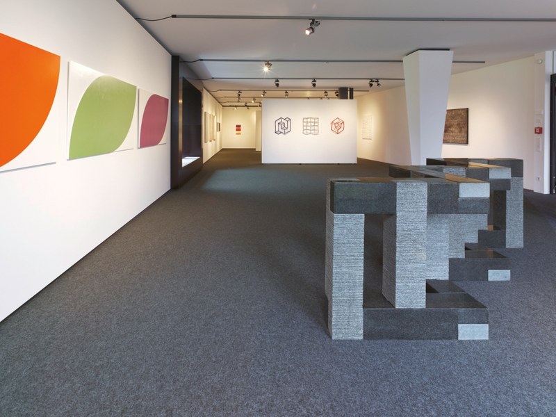 "Acht ohne Gegenstand": Ausstellungsansicht