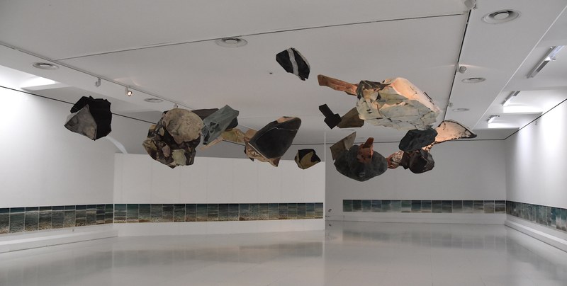 Hannes Ludescher: Lichte Steine - Blick in die Ausstellung (Fotos: Karlheinz Pichler)