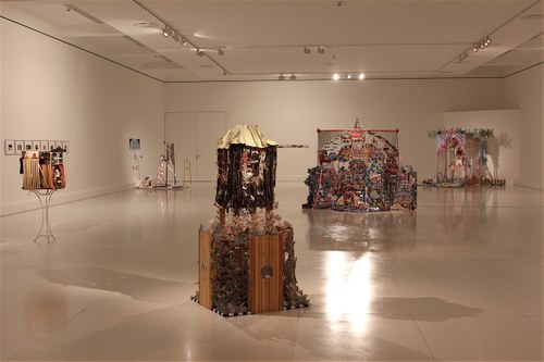 Susanne Keller - Ausstellungsansicht im Kunstraum Engländerbau (Fotos: Karlheinz Pichler)