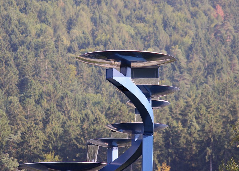 Georg Malin: "Wasserspiel"-Detail (Bild: Pichler)