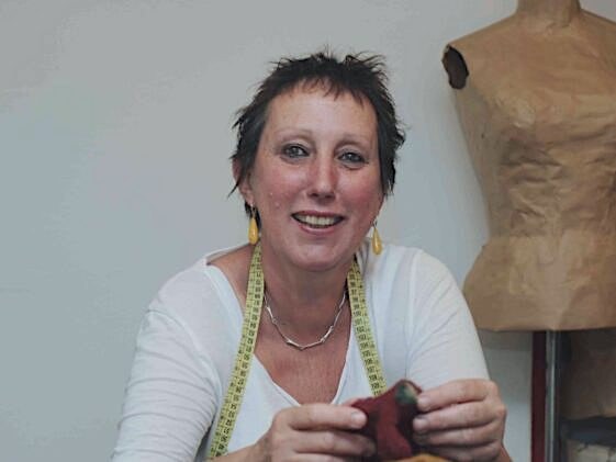 Künstlerin Maria Baumschlager-Dünser (© Nikolaus Walter)