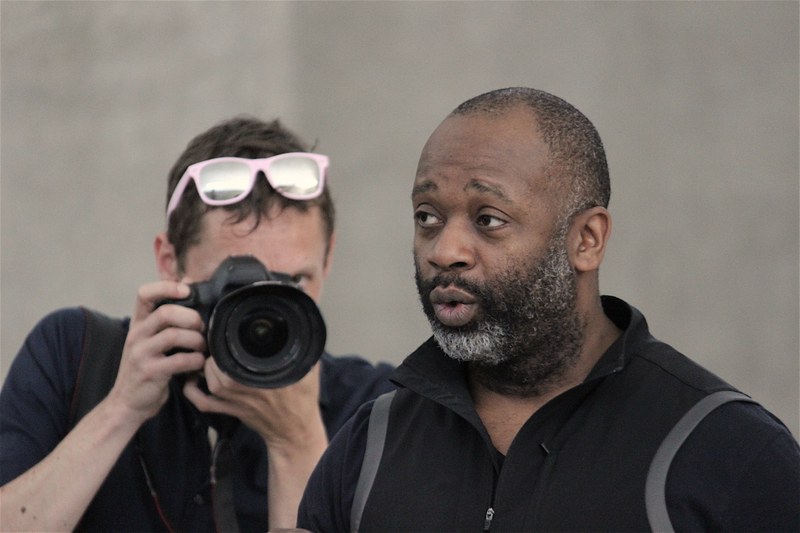 Künstler Theaster Gates aus Chicago (Fotos: Karlheinz Pichler)