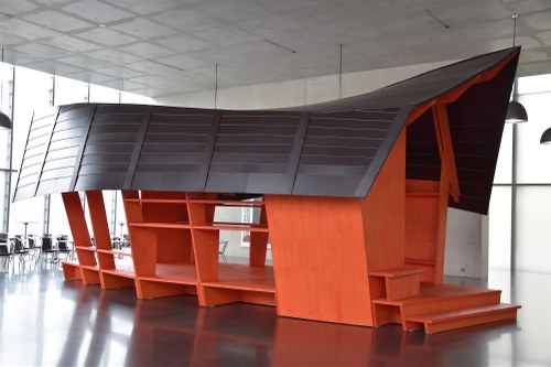 Thomas Schütte: Bibliothek, 2013-2017, Holz
