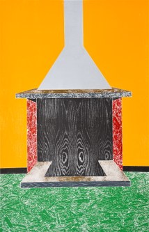 Thomas Schütte: Woodcuts (Chimney), 2011, Holzschnitt