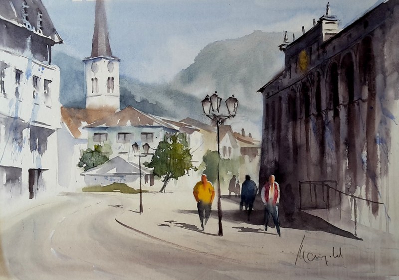 Gerhard Mangold, Bad Ragaz