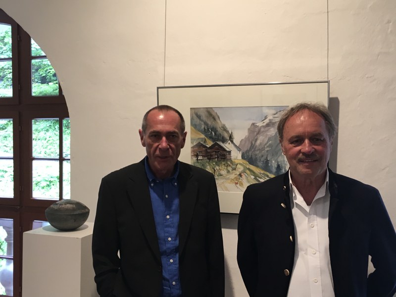 Mario Meusburger und Gerhard Mangold, Altes Bad Pfafers (© Gerhard Mangold, Franz Niedermair, Peter Niedermair)