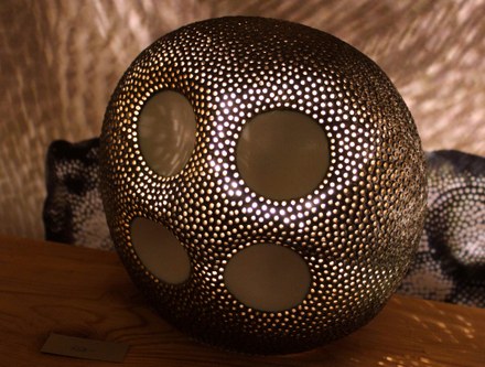 Spezielle Lampe von Manfred Braun Ceramics