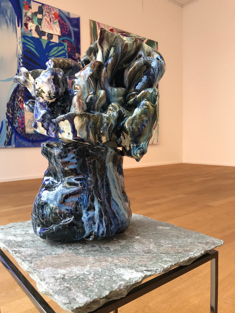 Veronika Dirnhofer in der Galerie Arthouse in Bregenz (alle Fotos © Veronika Dirnhofer)