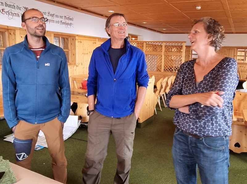 Hannes Egger, Roland Haas und Eva-Maria Lopez (© Karlheinz Pichler)