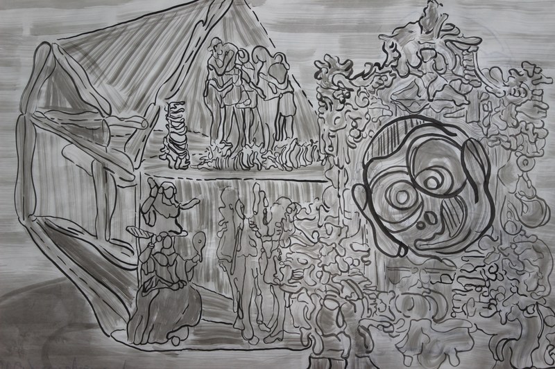 Christoph und Markus Getzner: "Zuerst die eigenen Ketten sprengen...", 2013 (Detrail)