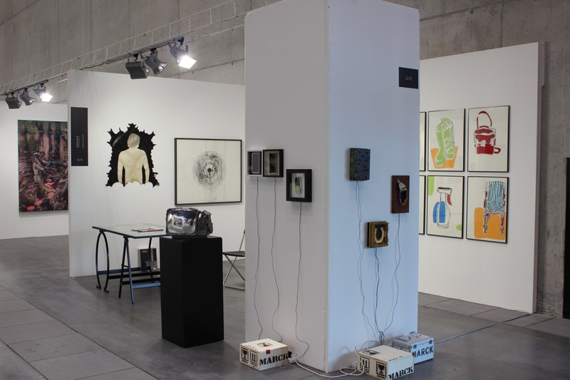 Ausstellerstand der Harder Galerie.Z
