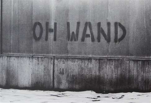 Nikolaus Walter: Oh Wand, Hohenems 1983