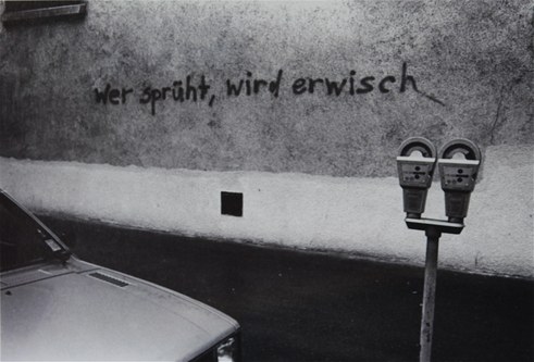 Nikolaus Walter: Wer sprüht .... Konstanz, 1990