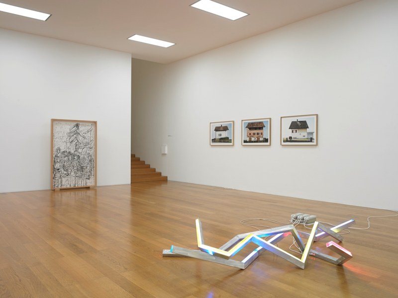 Kunstmuseum Liechtenstein: Blick in die "Heimspiel-Ausstellung"