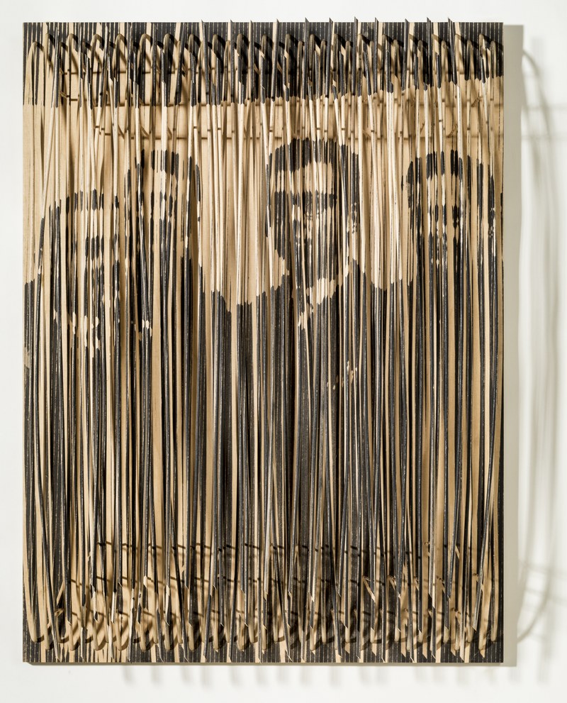 Ilse Haider: "Le group d’art 1960". Silbergelatineabzug/Peddigrohr 2012