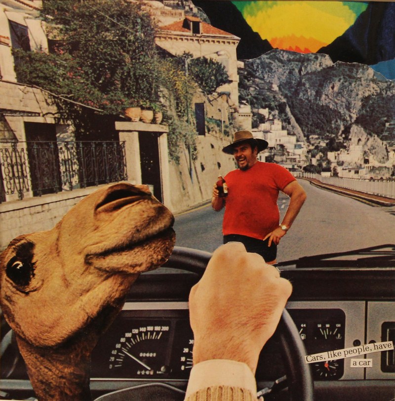 Collage des Mailänder Künstlers Galileo Sironi