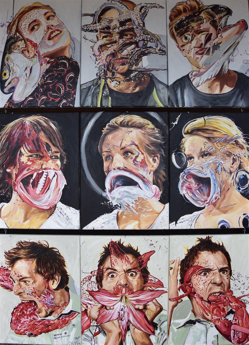 Die drei Triptychons von Edgar Leissing