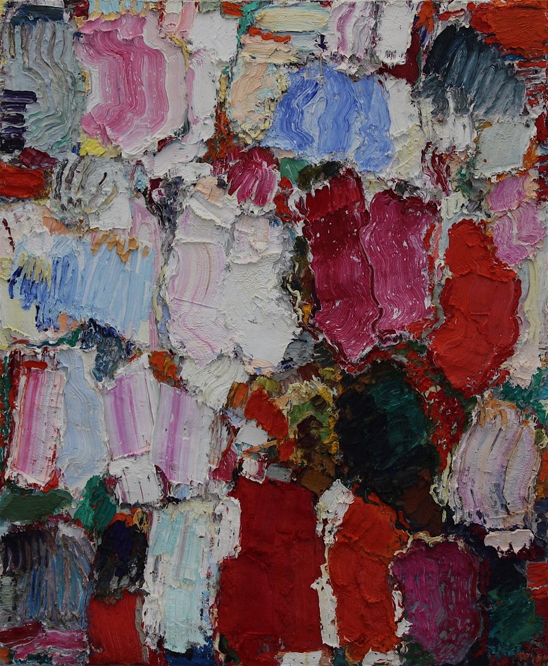 Michael Toenges: Ohne Titel, 2009, Öl auf Leinwand (zu sehen im Kunstmuseum Appenzell)