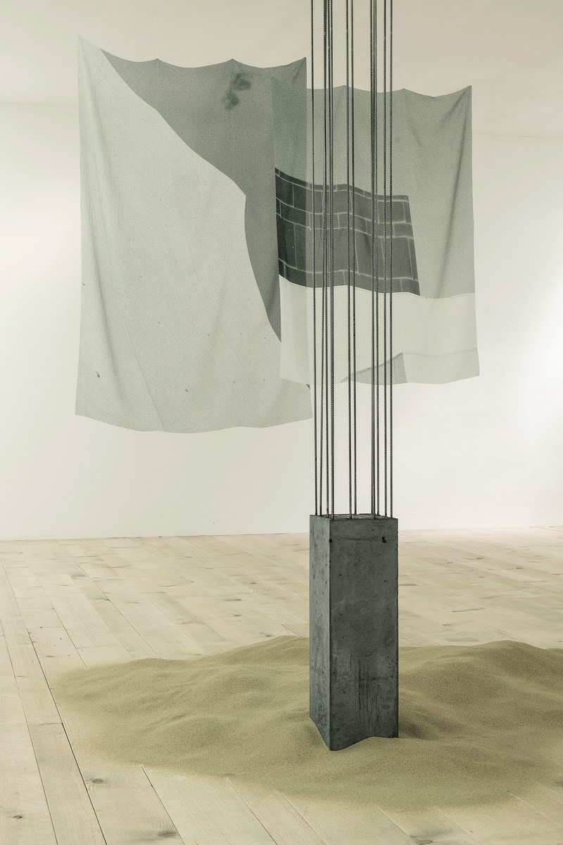Ausstellungsinstallation von Luka Jana Berchtold (© Johannes Fink)