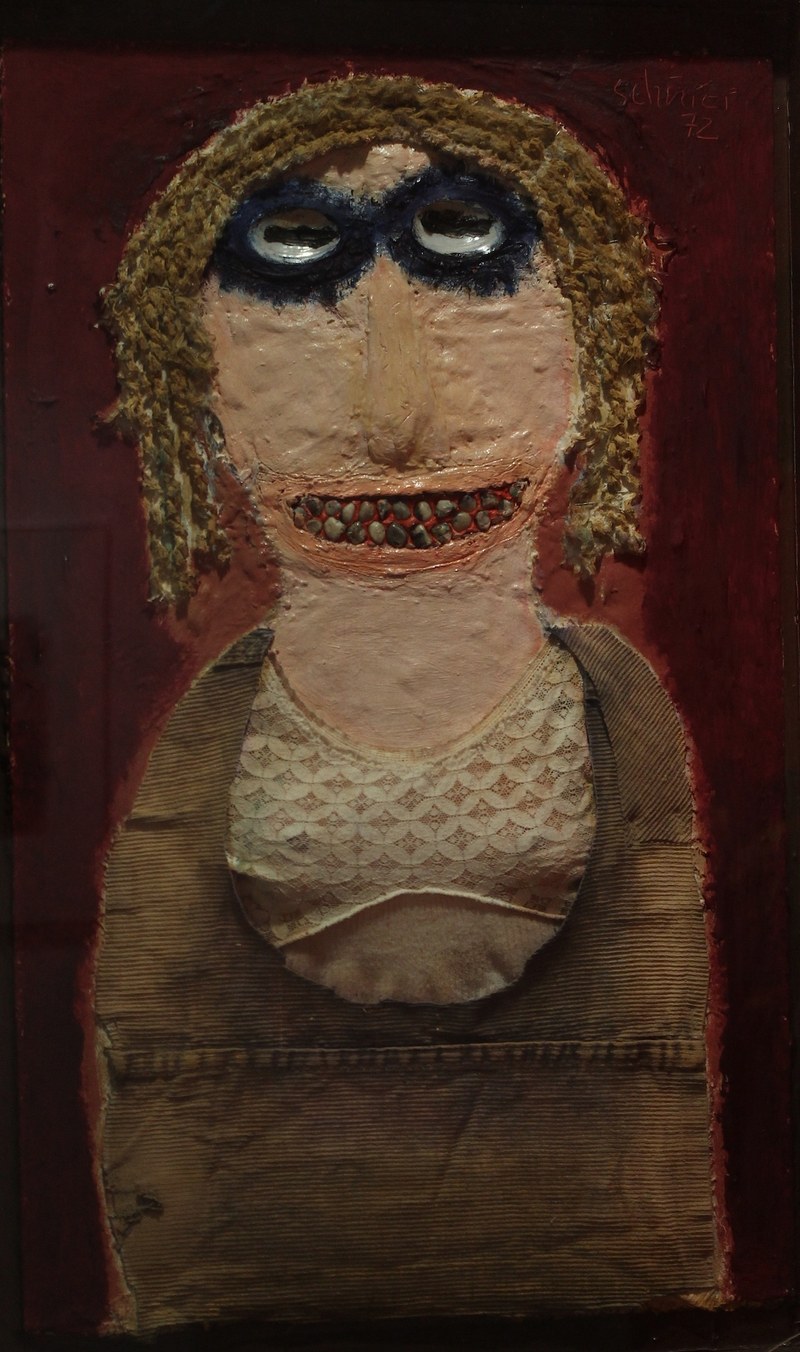 Hans Schärer: "Madonna", 1972, Verschiedene Materialien