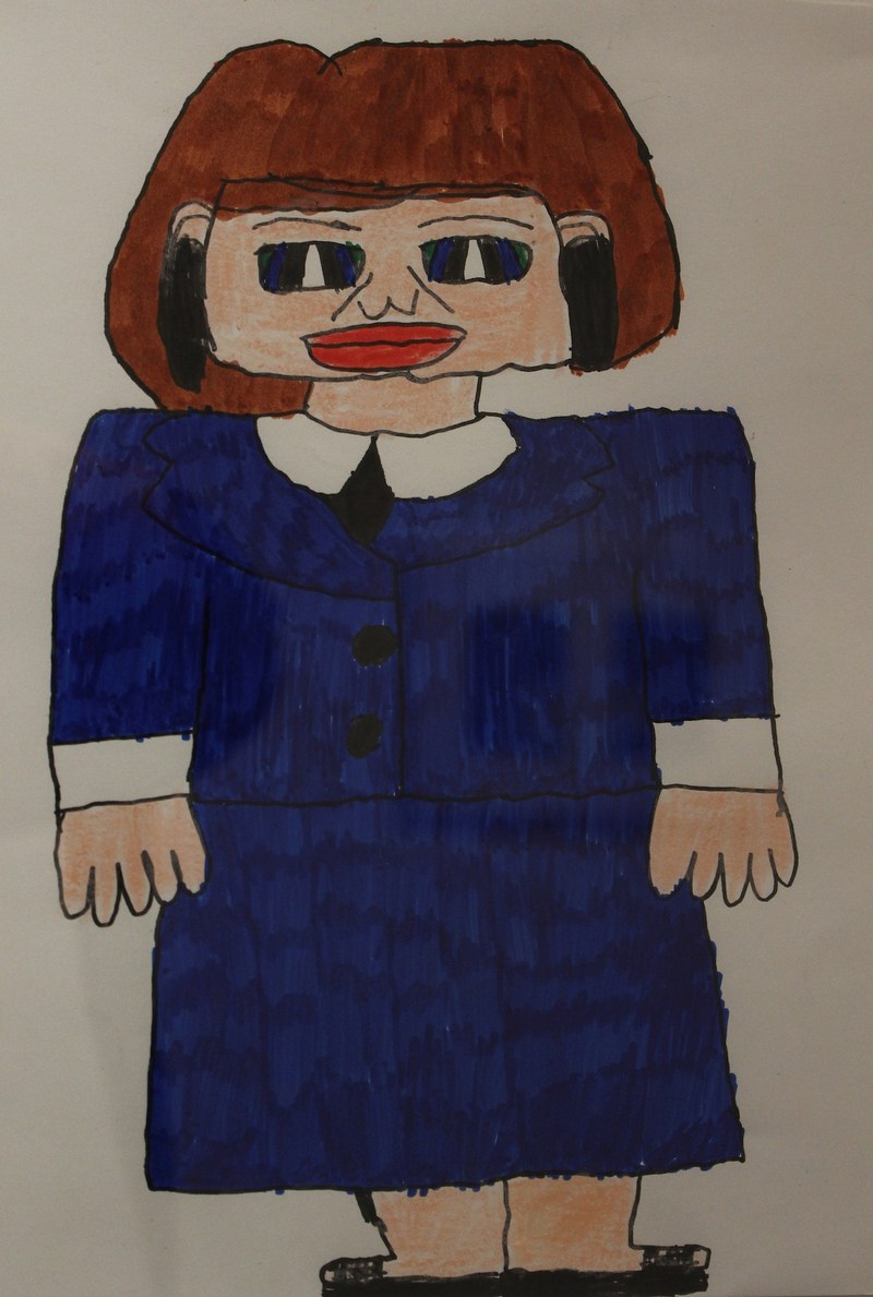 Shibata Takako : "Mutter", 1996-2000, Mischtechnik auf Papier