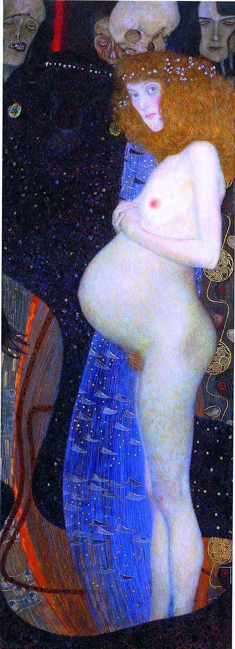 Gustav Klimt: „Hoffnung I“ (Foto: Ottawa, National Gallery of Canada)