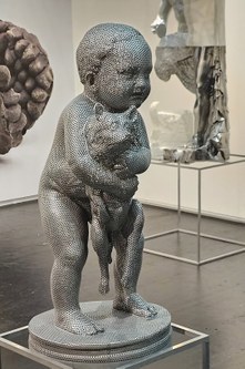 Arbeit von Oliver Laric am Stand der Galerie Brugger