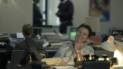 Matt Damon als der Basketball-Scout, der den "Air"-Deal einfädelte. So wird er zum Protagonisten des Films, der - ohne Michael Jordan - wie um eine symbolische Leerstelle herumgebaut wirkt.