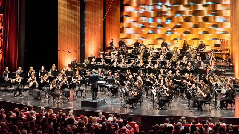 Das Konzert „Brass Amore“ zum Abschluss des Internationalen Blasmusik-Camps der Wiener Symphoniker war ein voller Erfolg. (Foto: Anja Köhler)