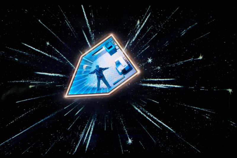Broučeks Haus wird zur Mondrakete. (Foto: Anja Koehler)
