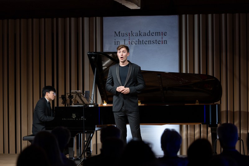 Äneas Humm und Kit Armstrong im Hagenhaus Nendeln (Foto: Andreas Domjanic)