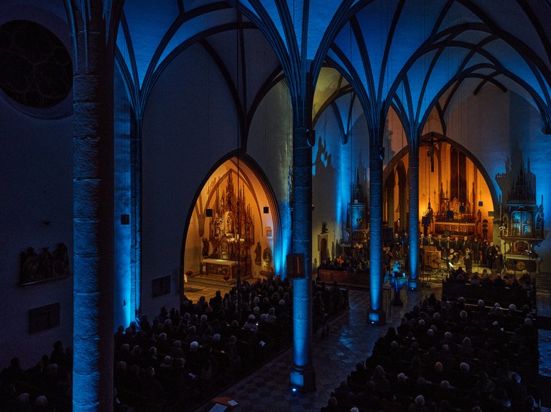 Das Finale der Montforter Zwischentöne im Feldkircher Dom (Foto: Lucas Breuer)