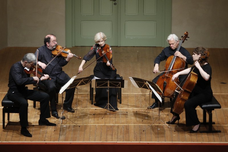 Das Hagen Quartett mit Julia Hagen spielt Franz Schuberts Streichquintett  (Foto: Schubertiade)