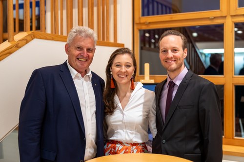 Das Leading Team: Hans Metzler, Anna Maria und Matthias Honeck (Foto: Julian Forte)