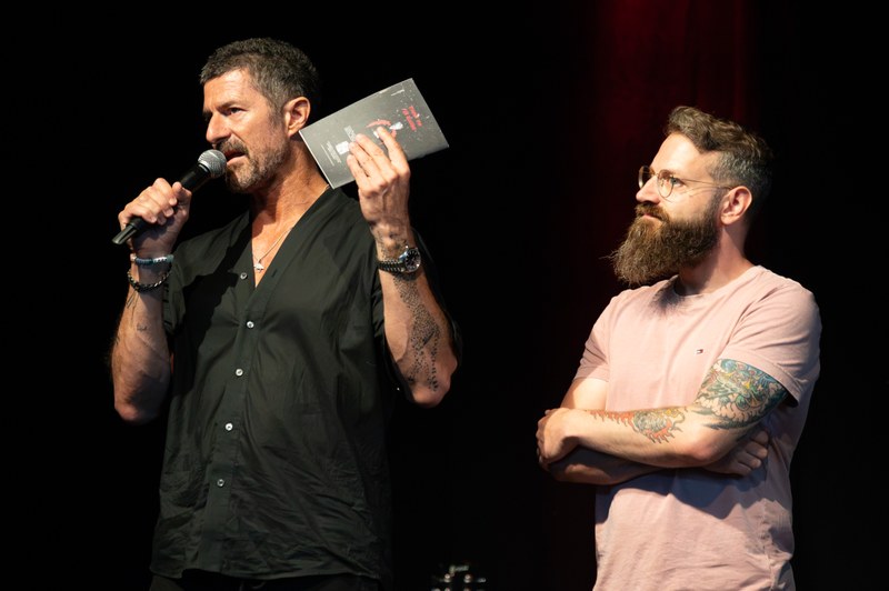 Festival-Gründer und Cheforganisator Alfred Vogel und sein „bester Produktionsassistent aller Zeiten“ Valentin Schuster haben ein exzellentes Programm zusammengestellt (Foto: Stefan Hauer)