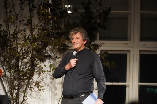 Klaus Christa erzählte voller Bewunderung von der mutigen Künstlerin und Aktivistin Ethel Smyth.