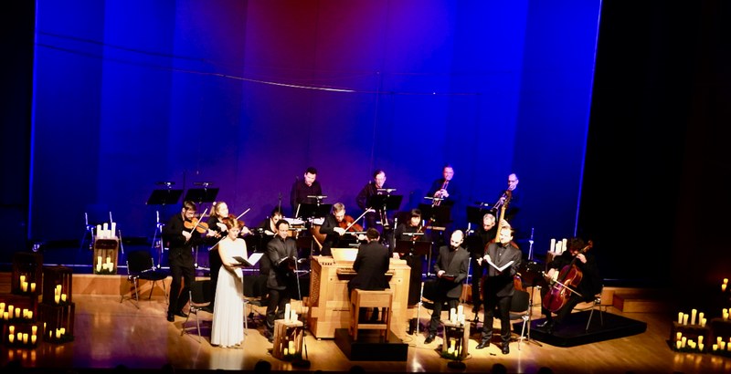 In stimmungsvoller Atmosphäre schloss das Concerto Stella Matutina unter der Leitung von Johannes Hämmerle die diesjährige Abonnementreihe ab.