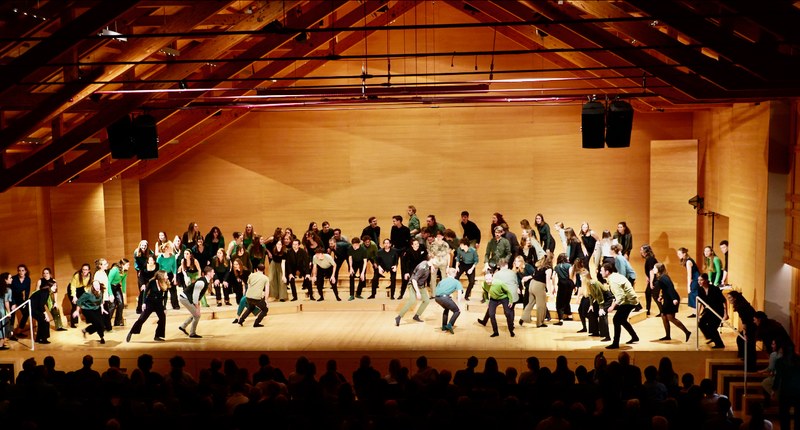 „Voices“ war erstmals im Angelika Kauffmann Saal zu erleben und versetzte das Publikum in Jubelstimmung.