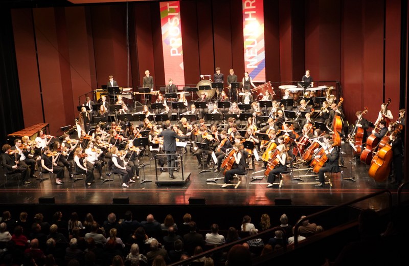 Das Jugendsinfonieorchester Dornbirn unterhielt das Publikum zum Neujahr mit einem qualitätsvollen Programm.