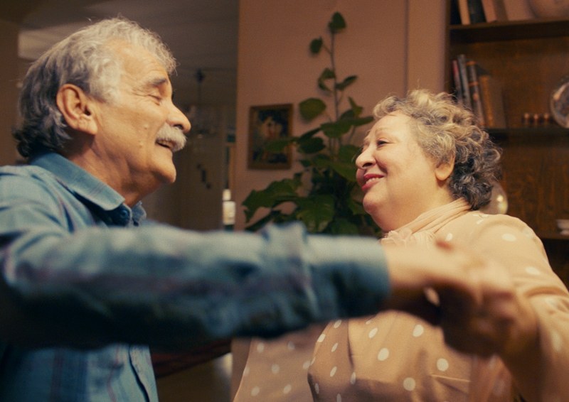 Nächtlicher Tanz: Mahin (Lily Farhadpour) und Faramarz (Esmail Mehrabi) genießen ihr Glück. (Foto: Alamode)
