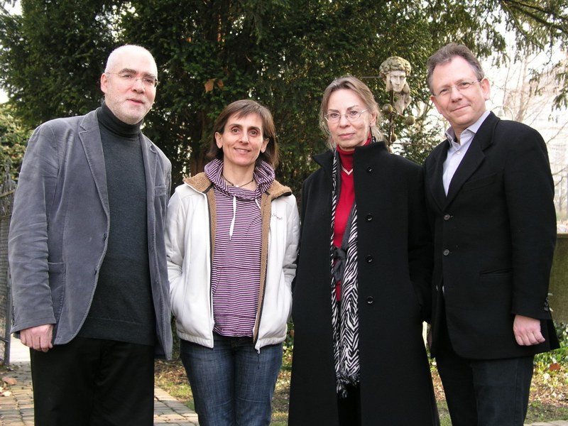 Die Jury des Hohenemser Literaturpreises 2015: Vladimir Vertlib, Sudabeh Mohafez, Anna Mitgutsch, Doron Rabinovici (v.l.n.r.)