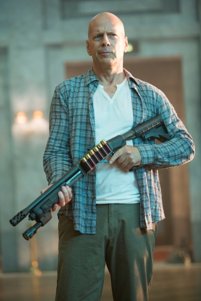 Mann mit Hemd: Bruce Willis als freundliche, körperlich bescheidene Variante des Action-Übermenschen.