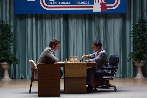 Turnier um den Weltmeistertitel 1972: Bobby Fischer gegen Boris Spasski (Liev Schreiber) im "Match des Jahrhunderts".