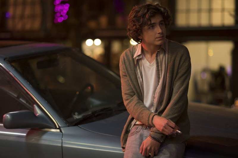Timothée Chalamet in einer starken Leistung als Nic, ein Nervenbündel von einem Jungen.