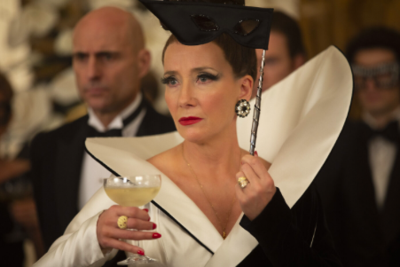 Die Baronesse als menschenverachtende Modezarin, herrlich ironisch überhöht von Emma Thompson.